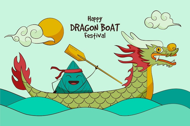 Tapeta Dragon Zongzi