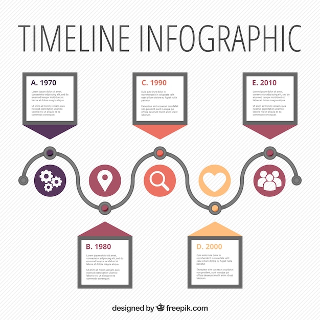 Bezpłatny wektor termin infografiki