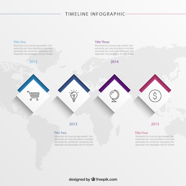 Timeline Infografika