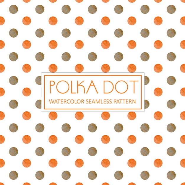 Tła Akwarela Polka Dot