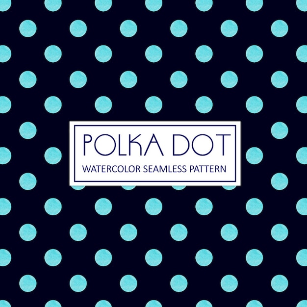 Tła Akwarela Polka Dot