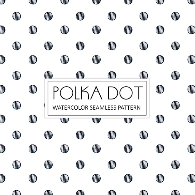 Tła Akwarela Polka Dot