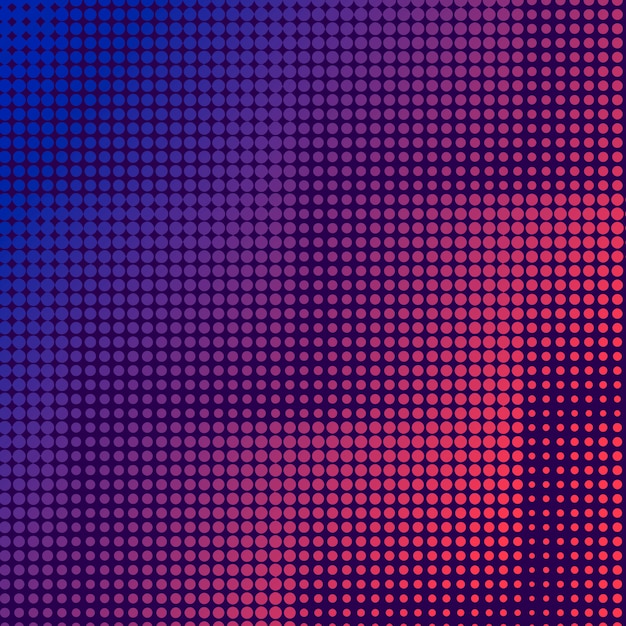 Tła Halftone Menchii Purpurowy Wektor