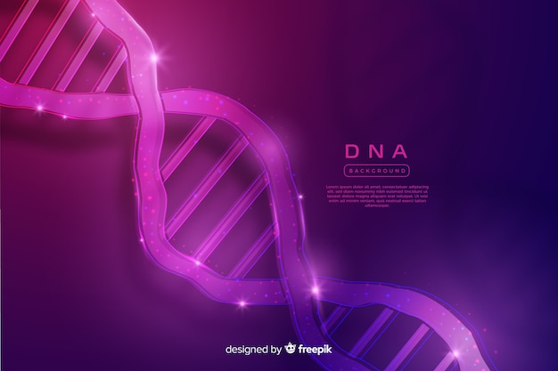 Tło DNA