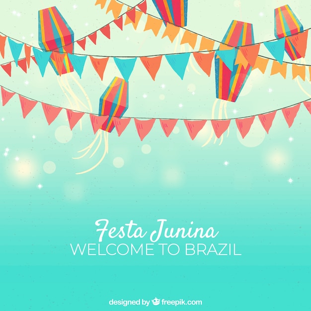 Tło Festa Junina