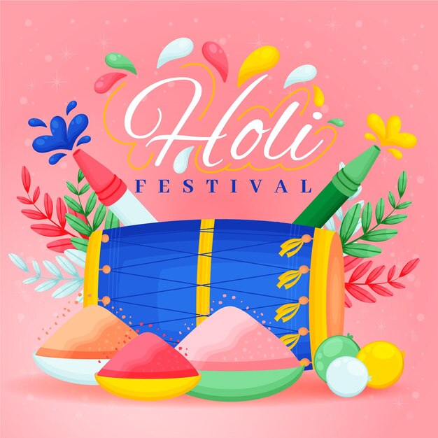 Tło Festiwalu Holi