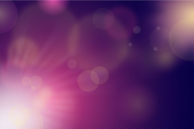 Tło gradientu efektu bokeh
