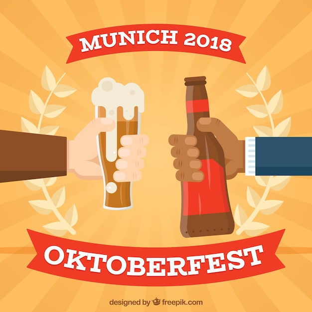 Tło Koncepcja Oktoberfest