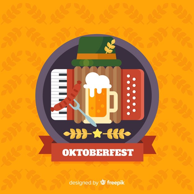 Tło koncepcja Oktoberfest