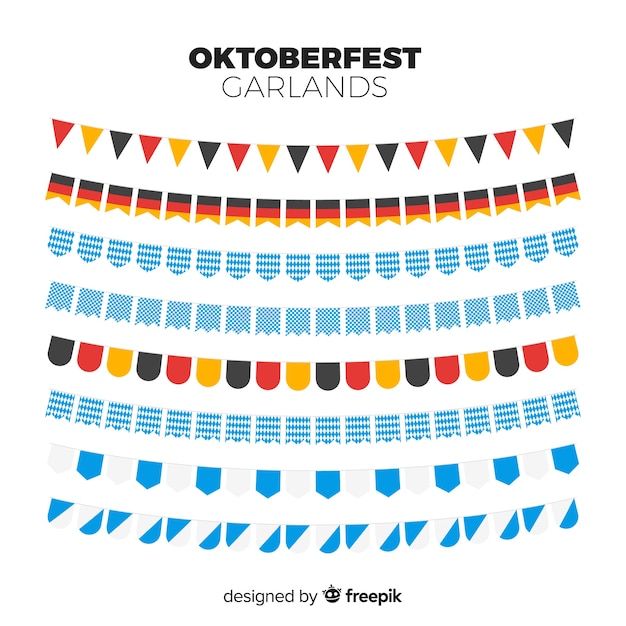 Bezpłatny wektor tło oktoberfest