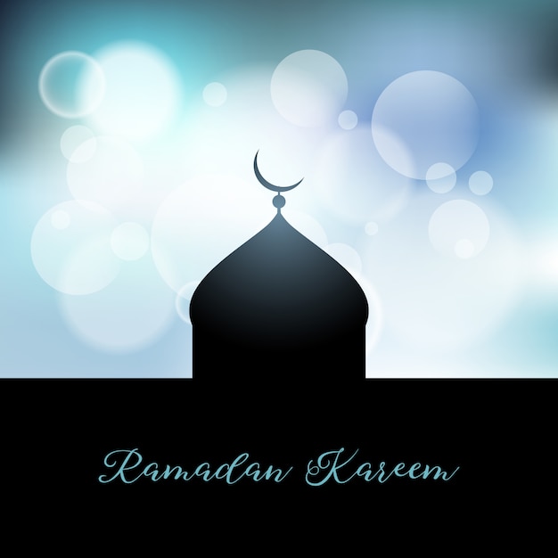 Bezpłatny wektor tło ramadan kareem