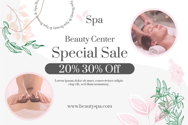Tło sprzedaży akwareli spa