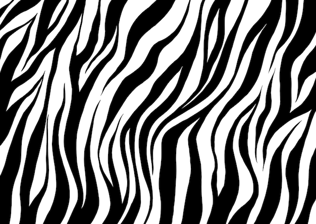 Bezpłatny wektor tło tekstury futra zebry