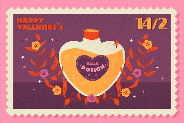 Bezpłatny wektor tło valentine's day