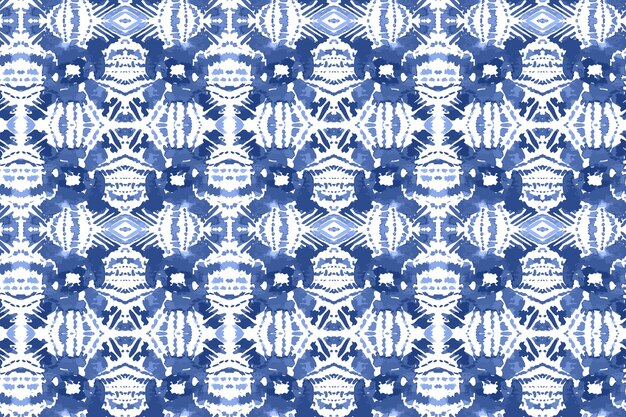 Tradycyjna akwarela wzór shibori