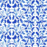 Bezpłatny wektor tradycyjny portugalski wzór płytki azulejo