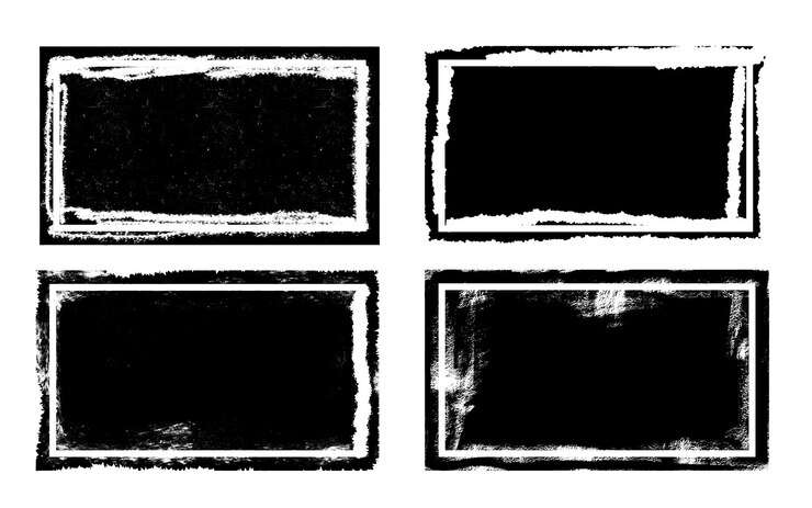 Bezpłatny plik Wektor transparent tekstura pędzla grunge