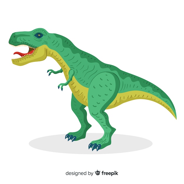 Bezpłatny wektor tyrannosaurus rex