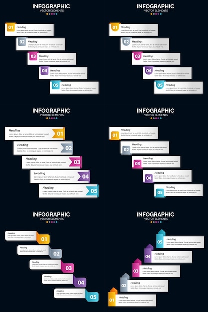 Uatrakcyjnij Swoją Prezentację Dzięki Infografikom Wektorowym I Osiom Czasu