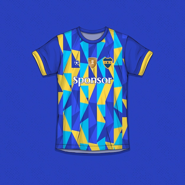 Uniformy Piłkarskie Grafika Wektorowa Sublimacja Projekty Odzieży Sportowej