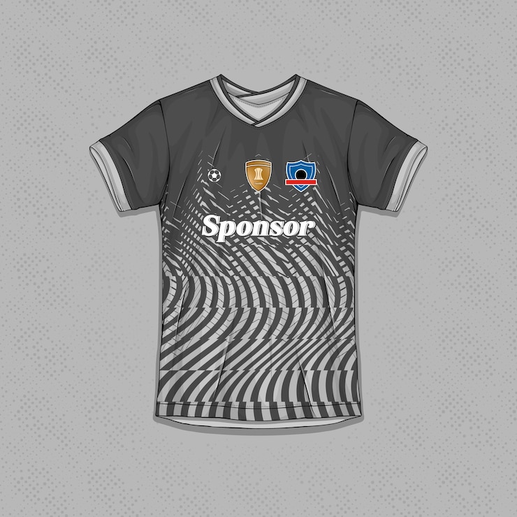 Bezpłatny plik Wektor uniformy piłkarskie grafika wektorowa sublimacja projekty odzieży sportowej