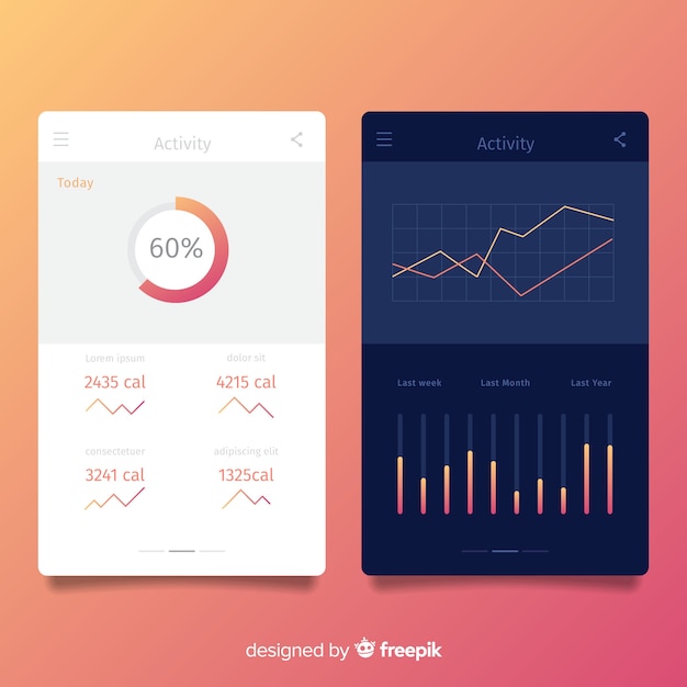 Uruchomiona Aplikacja Mobilna Infografika Płaska