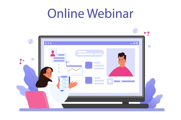 Bezpłatny plik Wektor usługa online lub platforma dla lekarza gastroenterologii pomysł na leczenie żołądka badanie endoskopowe i usg webinarium online płaska ilustracja wektorowa