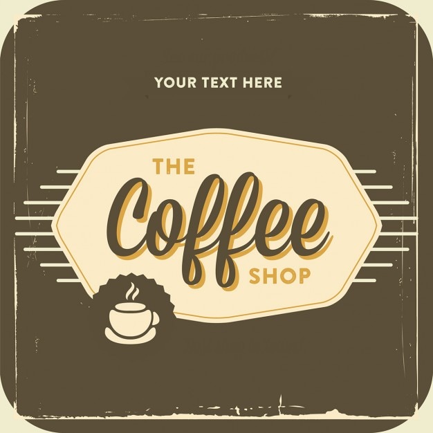 Vintage Coffee Background