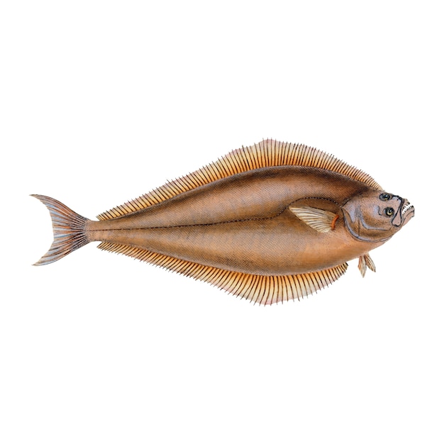 Bezpłatny wektor vintage ilustracji ryb