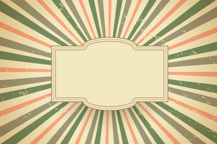 Bezpłatny plik Wektor vintage retro stary z promieniami sunburst