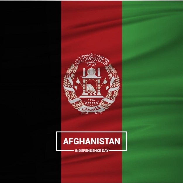 Waving Flag Afghanistan