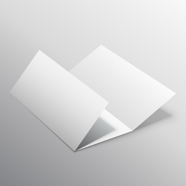 Bezpłatny plik Wektor wektor trifold 3d makieta projekt