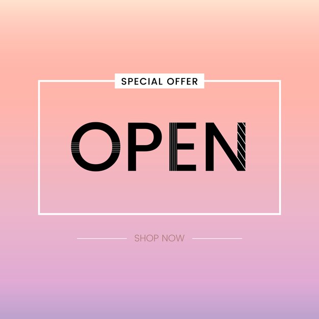 Wektor znak specjalny oferty
