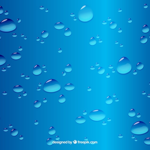 Woda spada tło w realistyczny styl