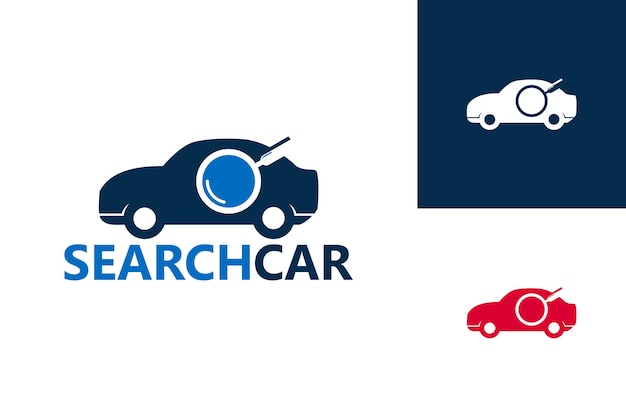 Wyszukaj szablon logo samochodu wektor, godło, koncepcja projektu, symbol kreatywny, ikona