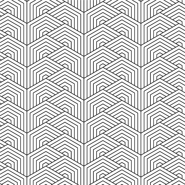 Wzór liniowy płaskie abstrakcyjne linie
