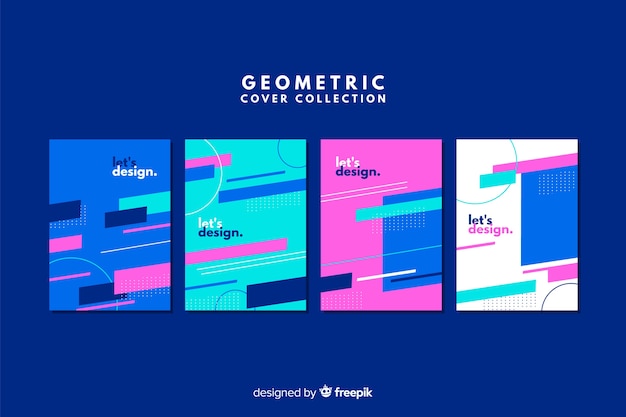 Zaprojektuj Okładki W Geometrycznym Stylu