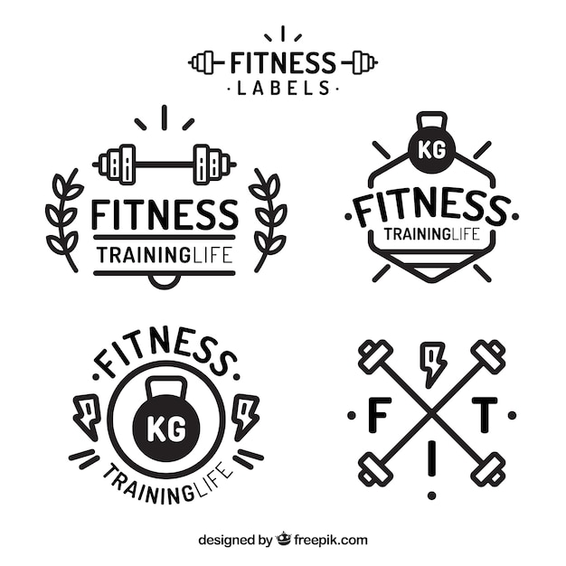 Zestaw fitness z pięcioma