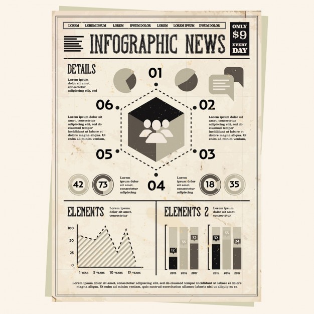 Bezpłatny wektor zestaw infografika elements