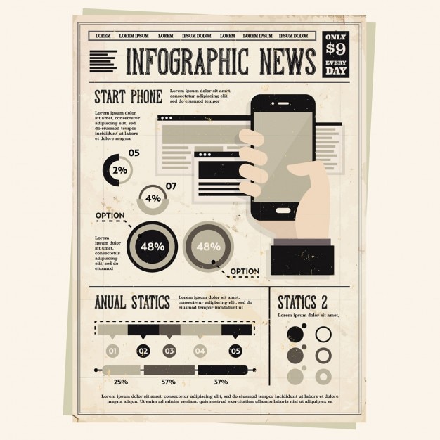 Zestaw Infografika Elements