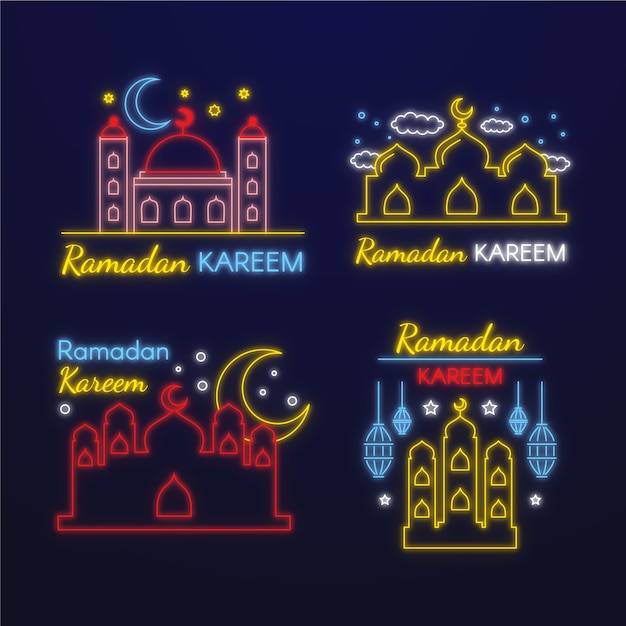 Zestaw Ramadan Neonów