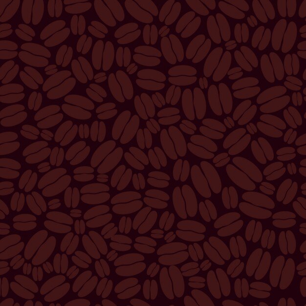 Ziarna kawy wzór