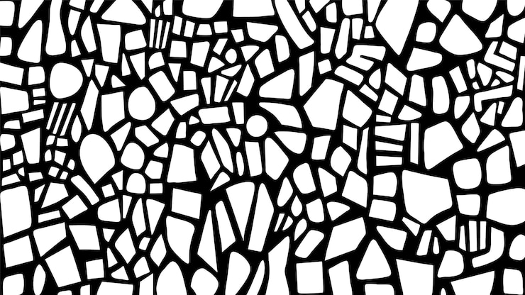 Bezpłatny plik Wektor złamanie mozaikowe voronoi