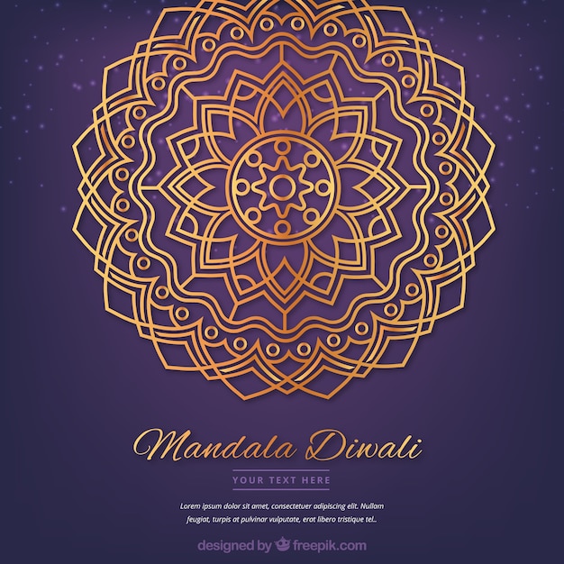 Złota Mandala Diwali