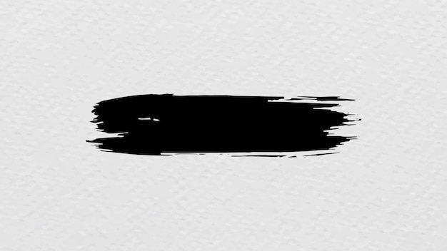 Znak minus pociągnięcie pędzla w trudnej sytuacji styl typografii wektor