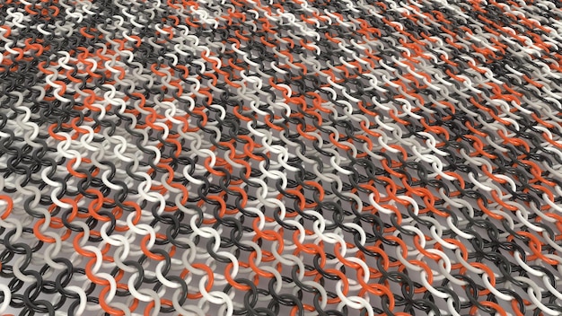 3d Geometryczne Abstrakcyjne Tło Twist