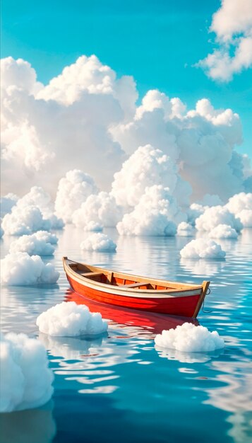 3d rendering śnieżnego krajobrazu