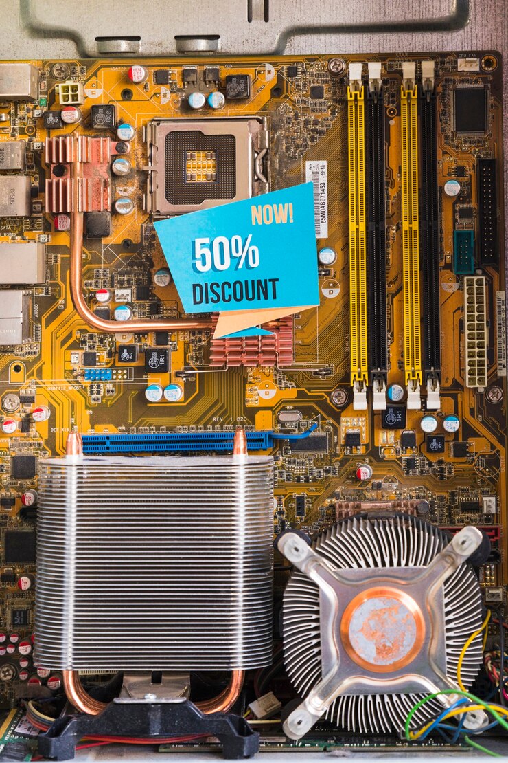 Bezpłatny plik Zdjęcie 50% zniżki na napis w etui na komputer