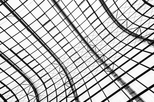 Abstrakcjonistyczna Szklana Okno Dachu Architektury Powierzchowność