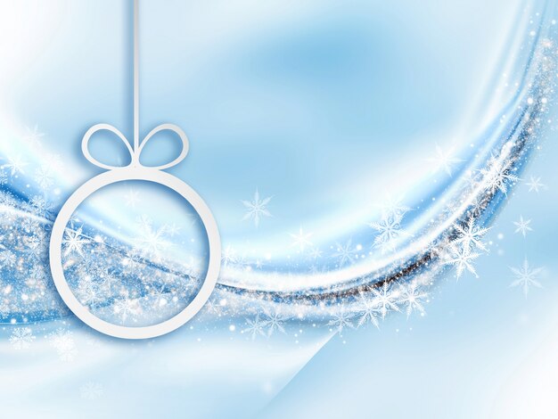 Abstrakcyjna Christmas tła z płatki śniegu i gwiazd cacko